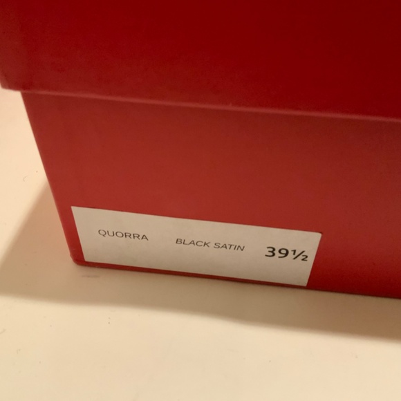 Jerome C. Rousseau Quorra Black Open Toe Pumps Stiletto Heel Fashionable Shoes - Picture 4 of 13